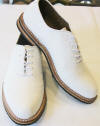  Classic Golf shoes White Crocodile 
